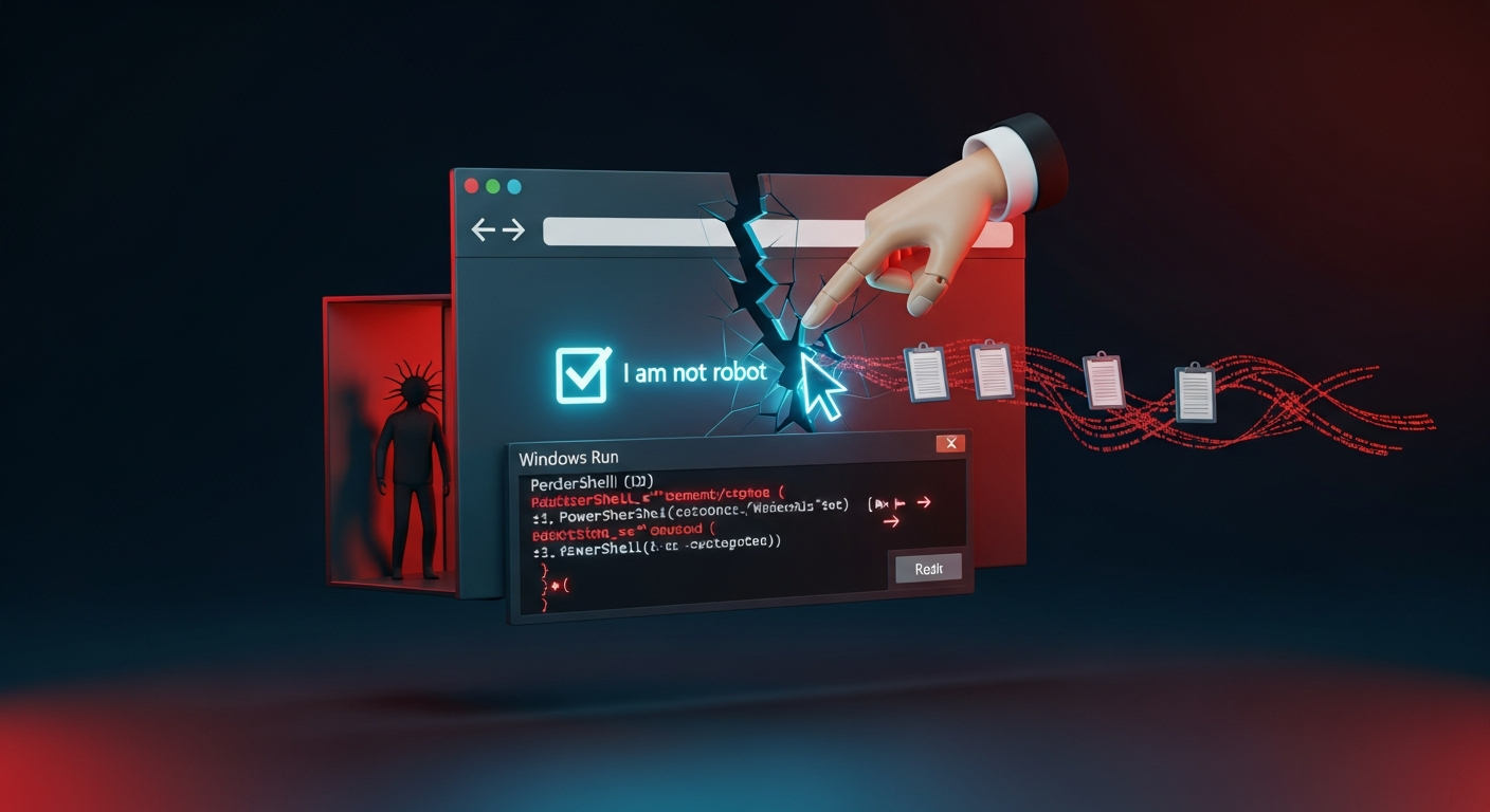 「私はロボットではありません」の罠 ─ ClickFix攻撃が2026年に主流化したワケ